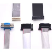 Customized IDC Connector 1.27mm 2.54mm Pitch Shielded 6-36pin 22/24/26/28awg 2.54mm Idc Connector Flat Ribbon Cable