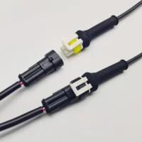 Super Seal 1-6 Pin Car Waterproof Connectors Harness Cable Anti-UV IP44 Waterproof Cable AMP 1745083-1 Waterproof Cable