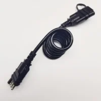 Hot Sales 4 Feet 4 Pin Male Female Wiring Harness Adapter Stretchable Coiled Cable 4 Way Flat Trailer Extension Coiled Cable