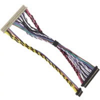 OEM ODM Electrical Custom 40 Pin Lvds Cable Lvds 20 Pin Cable 30 Pin LVDS Cable Assembly Wire Harness