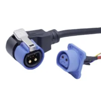 Customizable Length M18 2+5 2+6 High Current Car E-bike 20A-50A IP67 Connector