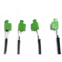 Factory OEM Custom Assembly HRS DF51 Male Female Connector 2.5 Green Terminal Block 2P VDE 7673 Wire Harness Cable Assembly